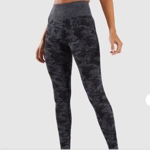 Grey Gymshark Adapt Camo Seamless Leggings